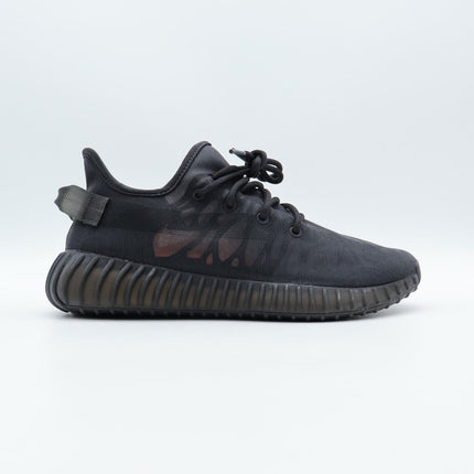 GX3791 Adidas Yeezy Boost 350 V2 Mono Cinder Dark Lamp Ink Black Orange (Men's)