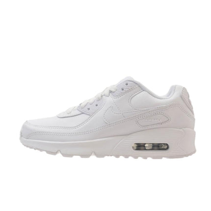 CD6864-100 Nike GS Air Max 90 LTR Triple White