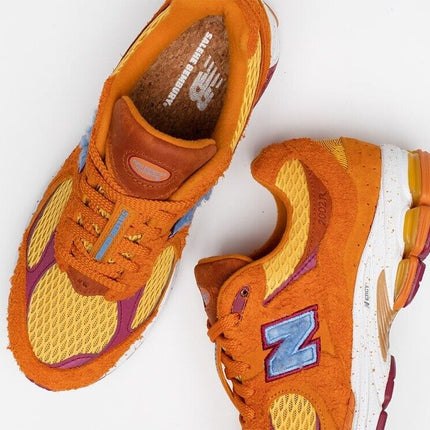 ML2002R1 Salehe Bembury �~ New Balance 2002R Desert Gold Orange Red