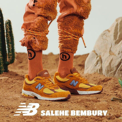 ML2002R1 Salehe Bembury �~ New Balance 2002R Desert Gold Orange Red