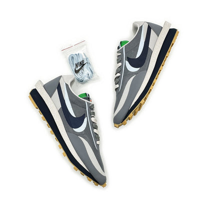 DH3114-001 CLOT x Sacai x Nike LD Waffle Grey Obsidian Cool Grey Navy Green