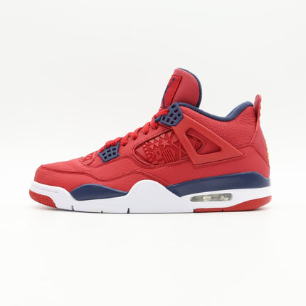 CI1184-617 Nike Air Jordan 4 Retro SE Fiba Gym Red Obsidian White (Men's)