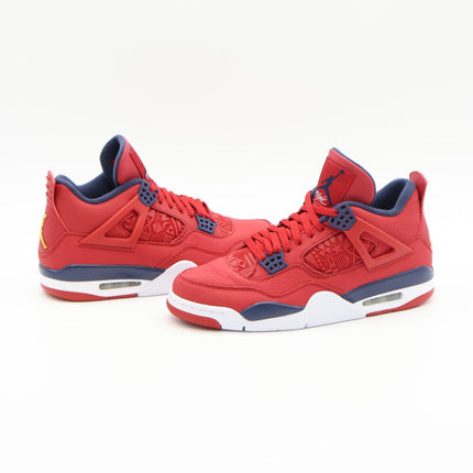 CI1184-617 Nike Air Jordan 4 Retro SE Fiba Gym Red Obsidian White (Men's)