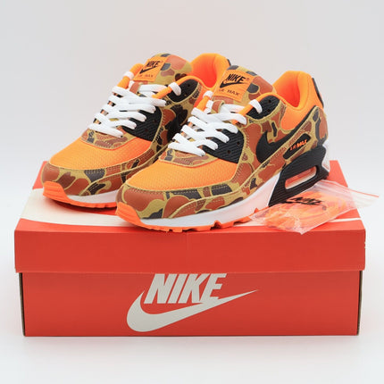 CW4039-800 Nike Air Max 90 Total Orange Duck Camo Black (Men's)