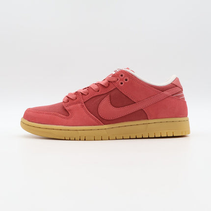 DV5429-600 Nike Dunk Low SB Adobe Red Gum Light Brown Pink Phantom Beige (Men's)