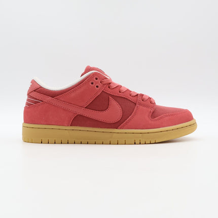 DV5429-600 Nike Dunk Low SB Adobe Red Gum Light Brown Pink Phantom Beige (Men's)