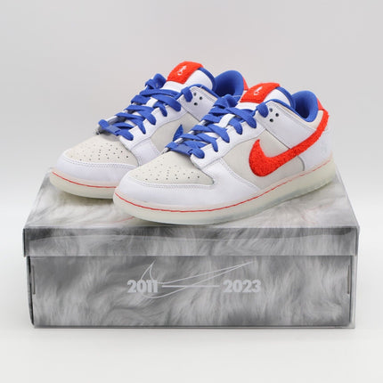 FD4203-161 Nike Dunk Low Year of the Rabbit White Crimson Varsity (Men's)