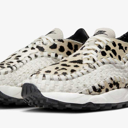 FB1959-102 Nike Air Footscape Woven Sail and Black (Women's)