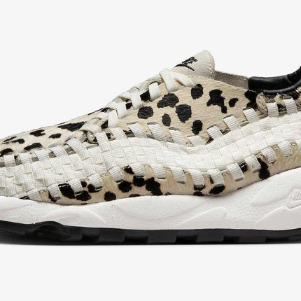 FB1959-102 Nike Air Footscape Woven Sail and Black (Women's)