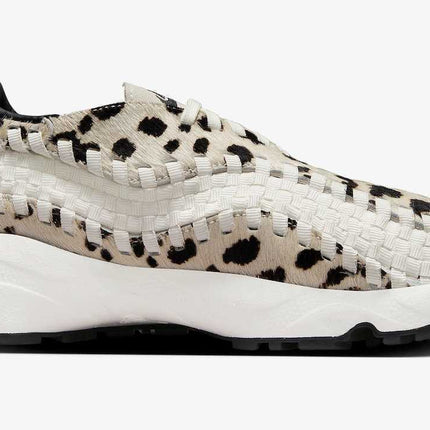 FB1959-102 Nike Air Footscape Woven Sail and Black (Women's)