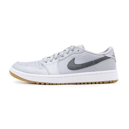 DD9315-006 Nike Air Jordan 1 Low Golf Wolf Iron Grey Gum White Brown (Men's)