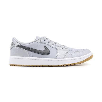 DD9315-006 Nike Air Jordan 1 Low Golf Wolf Iron Grey Gum White Brown (Men's)