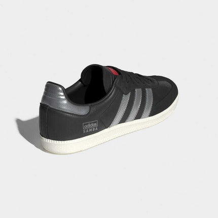 IF1825 adidas Originals Samba OG Core Black Silver Metallic Off White (Men's)