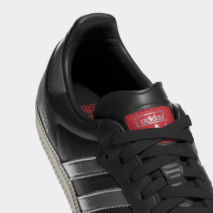 IF1825 adidas Originals Samba OG Core Black Silver Metallic Off White (Men's)