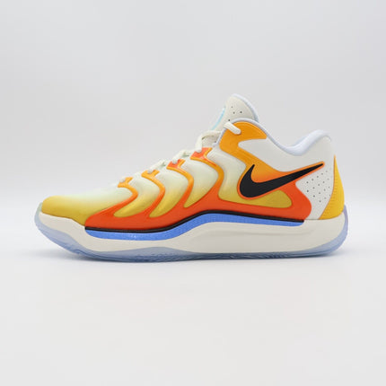 FJ9488-700 Nike KD 17 University Gold Safety Orange University Blue (Men's)