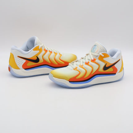 FJ9488-700 Nike KD 17 University Gold Safety Orange University Blue (Men's)