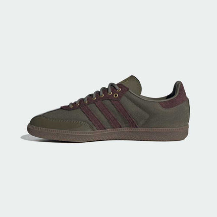 ID3263 Alwayth adidas Originals Samba OG Olive Straighter Shadow Brown (Men's)