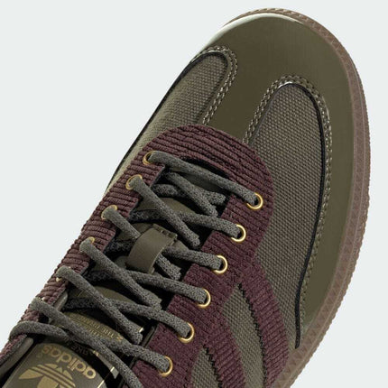 ID3263 Alwayth adidas Originals Samba OG Olive Straighter Shadow Brown (Men's)