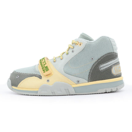 DR7515-001 Travis Scott Nike Air Trainer 1 SP Grey Haze and Dusty Sage (Men's)