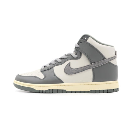 DM0582-001 Nike Dunk High Retro SE Light Bone Vintage Tubmled Grey Sail (Men's)