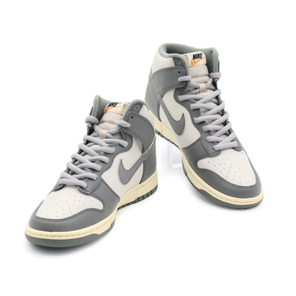 DM0582-001 Nike Dunk High Retro SE Light Bone Vintage Tubmled Grey Sail (Men's)