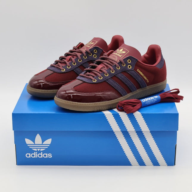 IH5187 Alwayth adidas Originals Samba OG College Burgundy Aurora Black (Men's)