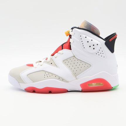 CT8529-062 Nike Air Jordan 6 Retro Hare Silver True Red Neutral Grey (Men's)