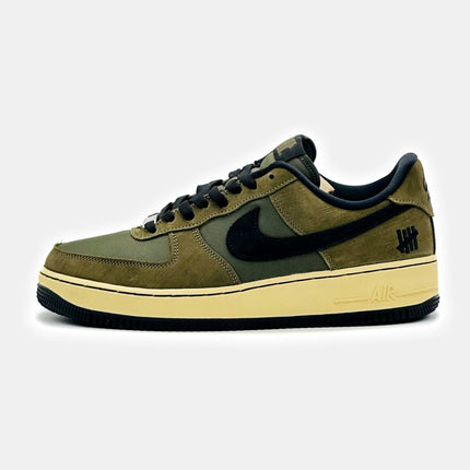 DH3064-300 Nike Air Force 1 Low SP Undefeated Ballistic Dunk vs. AF1 Khaki Green