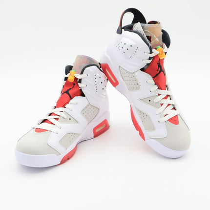 CT8529-062 Nike Air Jordan 6 Retro Hare Silver True Red Neutral Grey (Men's)