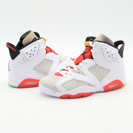 CT8529-062 Nike Air Jordan 6 Retro Hare Silver True Red Neutral Grey (Men's)