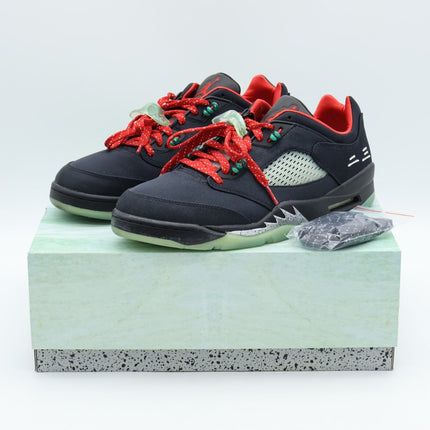 Size 11.5 - DM4640-036 Nike Air Jordan 5 Low x Clot Jade Anthracite 2022