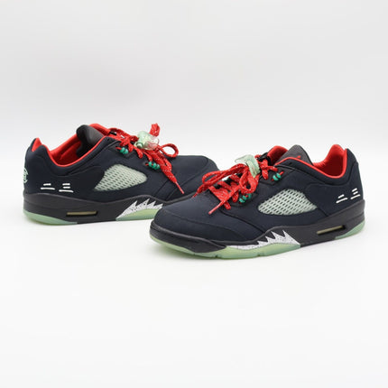 Size 11.5 - DM4640-036 Nike Air Jordan 5 Low x Clot Jade Anthracite 2022