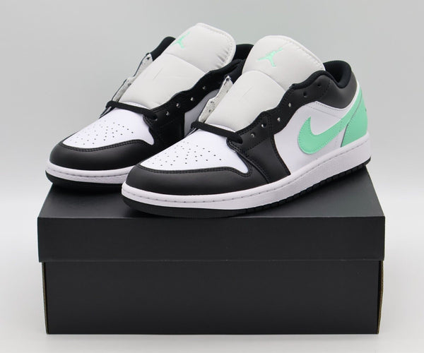 553558-131 Nike Air Jordan 1 Low Green Glow (Men's) – Bad Sneakers