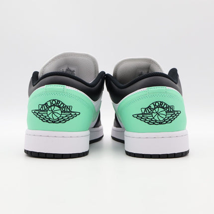 553558-131 Nike Air Jordan 1 Low Green Glow (Men's)