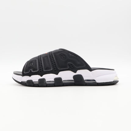 FJ2707-001 Nike Air More Uptempo Slide Black Clear White (Men's)