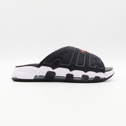 FJ2707-001 Nike Air More Uptempo Slide Black Clear White (Men's)