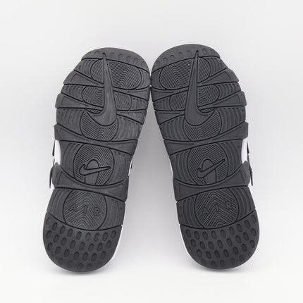 FJ2707-001 Nike Air More Uptempo Slide Black Clear White (Men's)