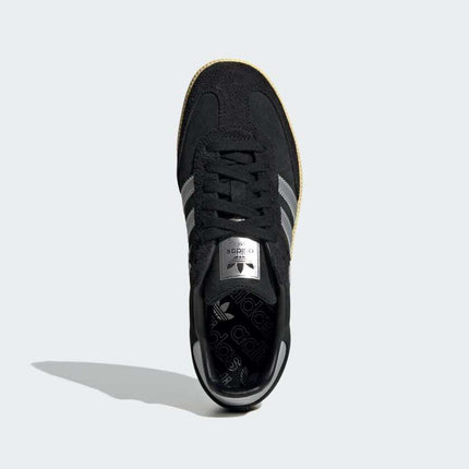 IE8128 adidas Originals Samba OG Core Black Matte Silver Almost Yellow (Women's)