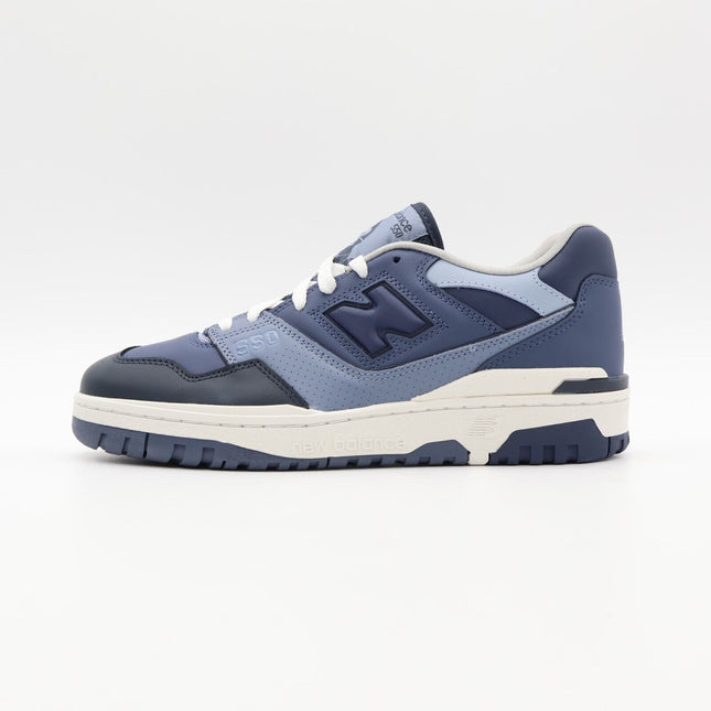 BB550BNB Beams New Balance 550 Navy Steel Blue Vintage Indigo Denim Grey (Men's)