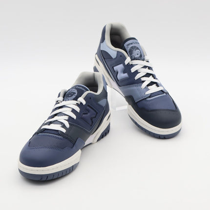 BB550BNB Beams New Balance 550 Navy Steel Blue Vintage Indigo Denim Grey (Men's)