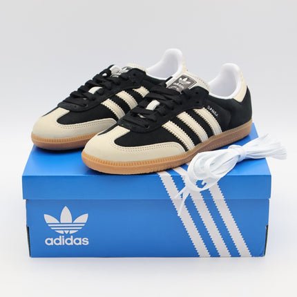 IE5836 adidas Originals Samba OG Core Black Wonder White Silver (Women's)