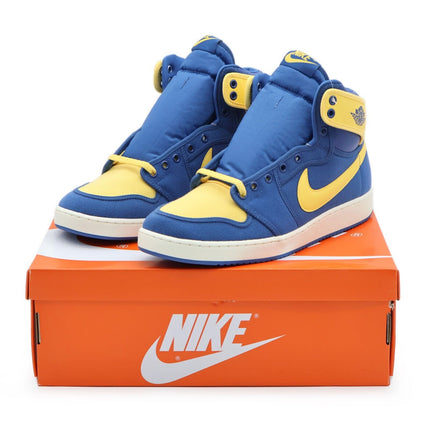 DO5047-407 Nike Air Jordan 1 KO True Blue Topaz Gold Laney Sail Yellow (Men's)