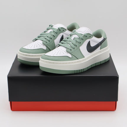 DH7004-300 Nike Air Jordan 1 Low Elevate Spruce Green Jade Smoke Sail (Women's)