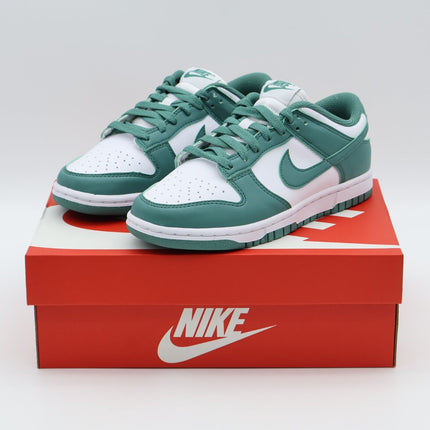 DD1873-107 Nike Dunk Low Next Nature Bicoastal White Forrest Green (Women's)