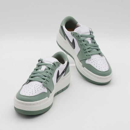 DH7004-300 Nike Air Jordan 1 Low Elevate Spruce Green Jade Smoke Sail (Women's)