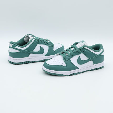 DD1873-107 Nike Dunk Low Next Nature Bicoastal White Forrest Green (Women's)