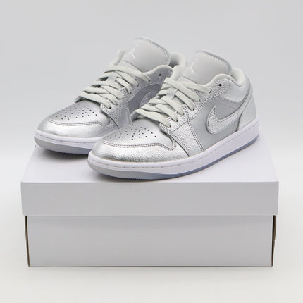 FN5030-001 Nike Air Jordan 1 Low SE Metallic Silver Photon Dust Grey (Women's)