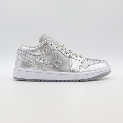 FN5030-001 Nike Air Jordan 1 Low SE Metallic Silver Photon Dust Grey (Women's)