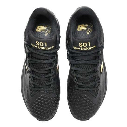 MSHOBK1 New Balance FuelCell Ohtani 1 Black Metallic Gold (Cleat) (Men's)