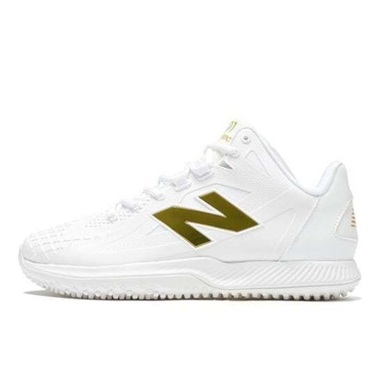 TSHOWT1 New Balance FuelCell Ohtani 1 Trainer White Metallic Gold (Turf) (Men's)